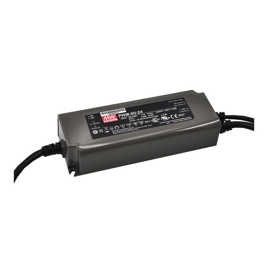AC-DC LED Driver CV DALI Dim 90W 24V