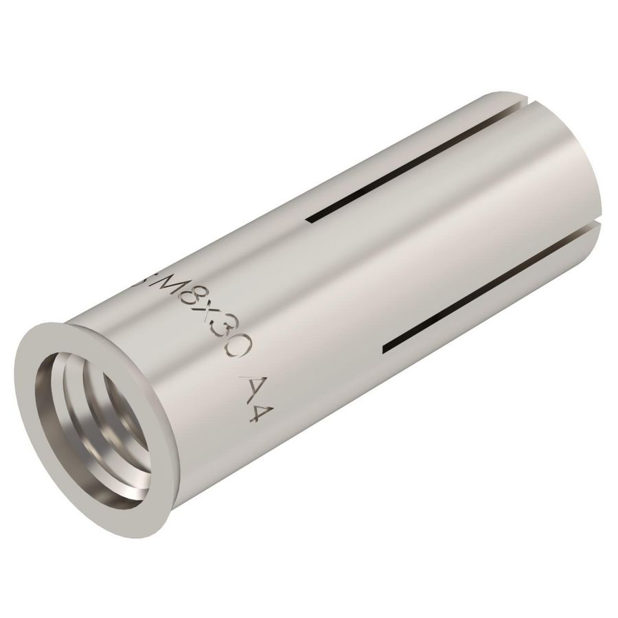 Inslaganker ES 8x30 rvs VVE=50