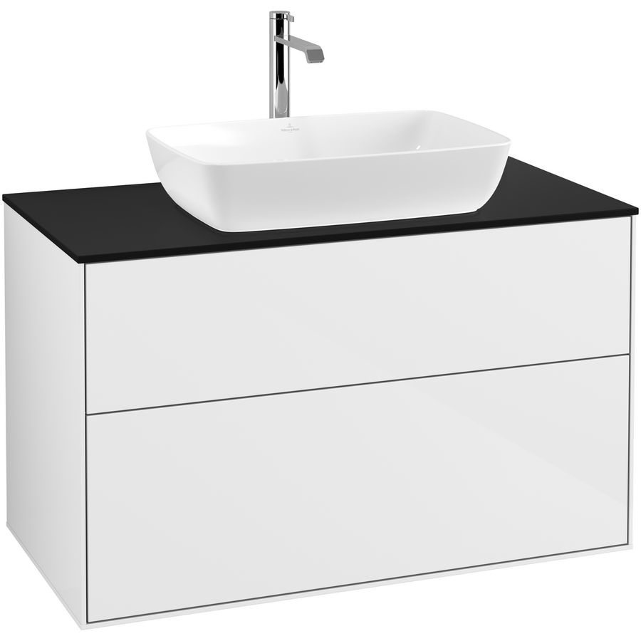 Wastafelonderkast Finion 1000x603x501mm G.White.L F76200GF