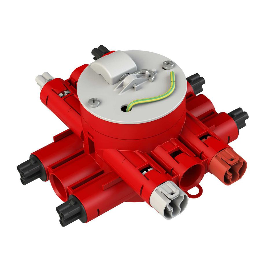 Stekerbare centraaldoos CW75-GT5-brandwerend