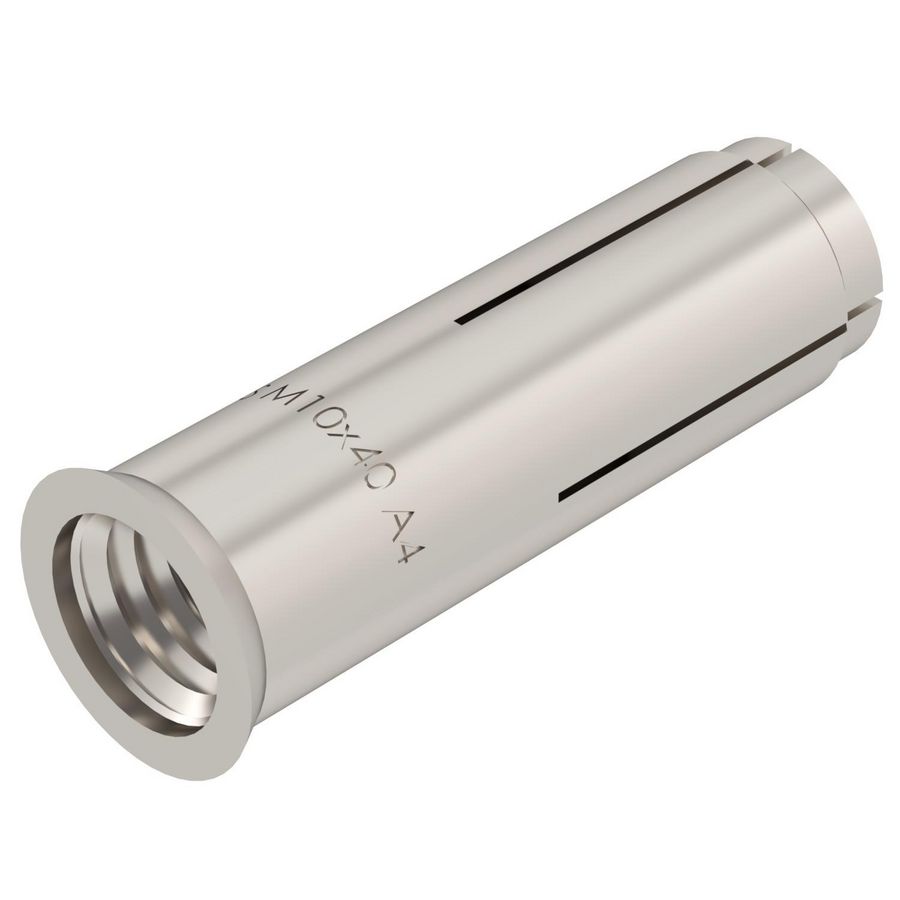 Inslaganker ES 10x40 rvs VVE=50
