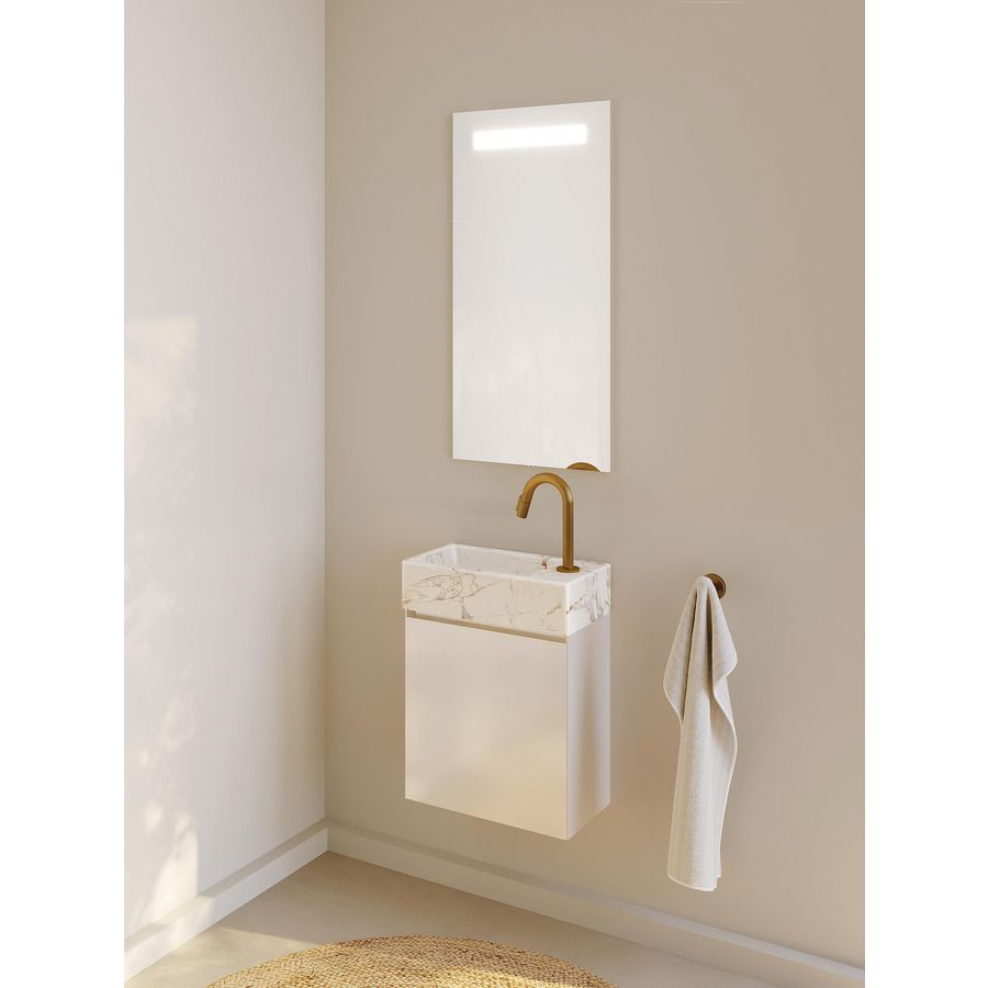 TAB Marm white Tiny Right+BC SPR-UP_20 glossy white