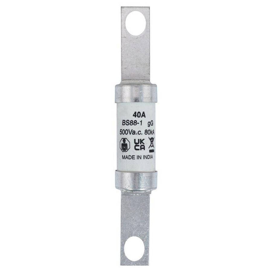 Zekering laagspanning 40A AC 500V 21x129mm gL/gG BS VVE=20