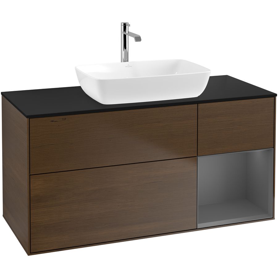 Wastafelonderkast Finion 1200x603x501mm W.Veneer G832GKGN