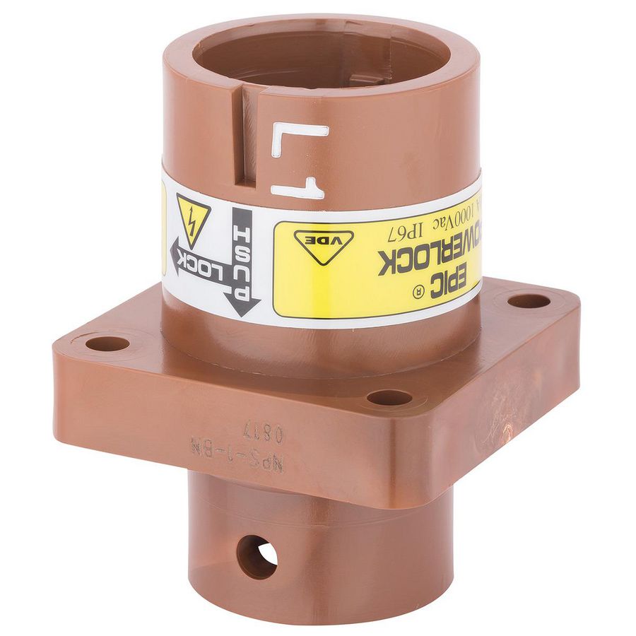 Ronde connector EPIC POWERLOCK A6 C L1/BN QP M12