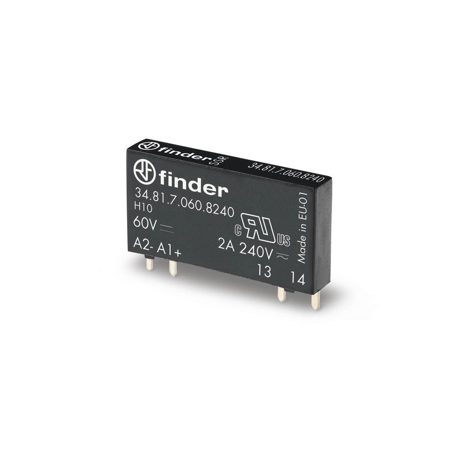 Optorelais Solid-State 1 maakcontact 2A/240V AC 5V DC S.