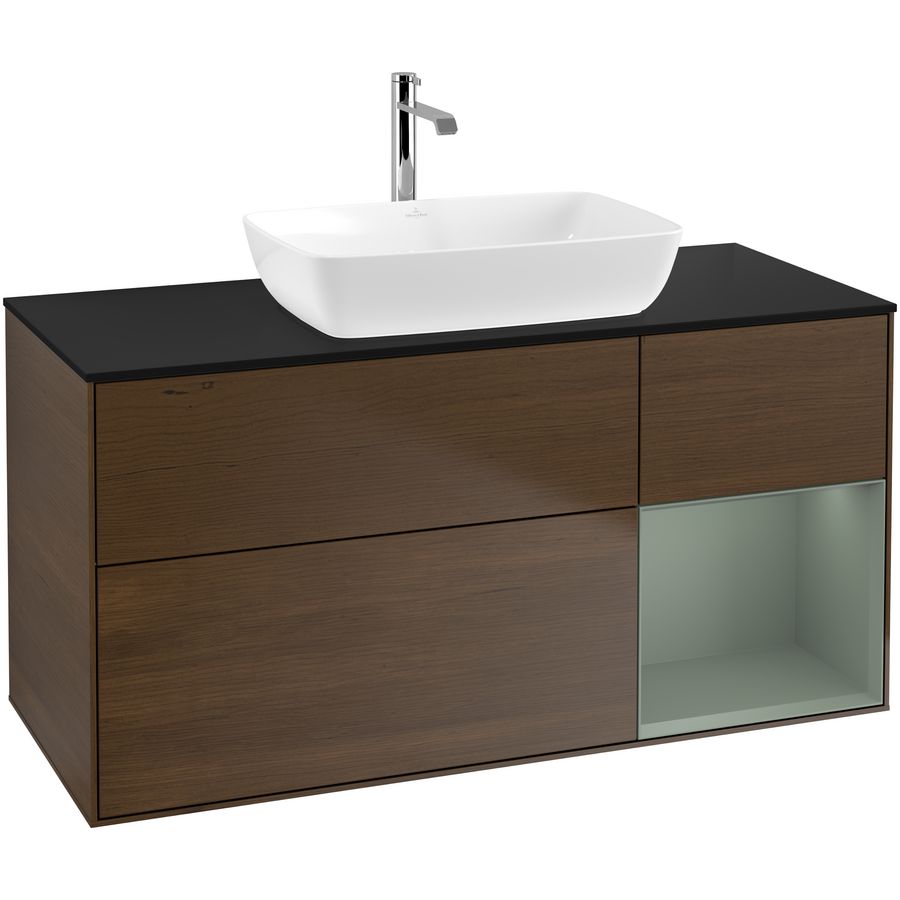 Wastafelonderkast Finion 1200x603x501mm W.Veneer G832GMGN