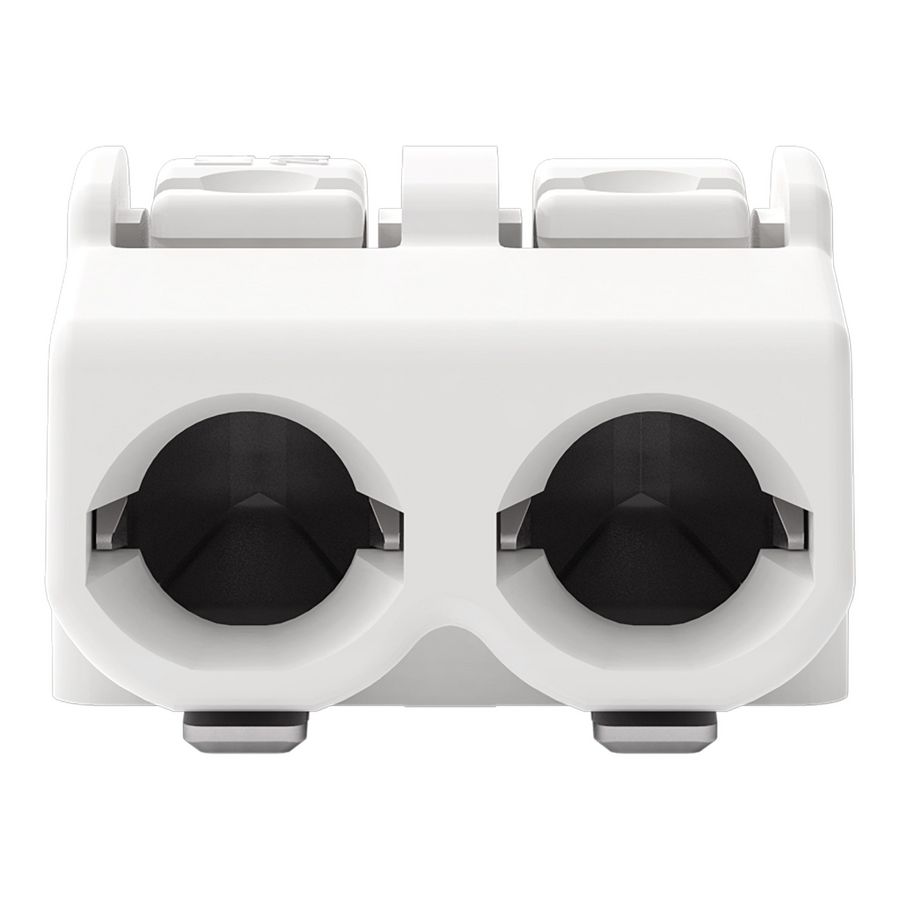 SMD-printklem Drukknop 0,75mm2 wit VVE=1500