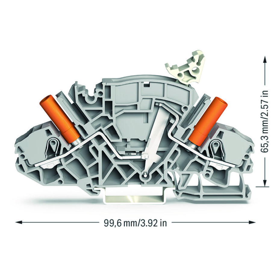 2-draads scheidings-+meetklem trafo.sch. 8811 VVE=20