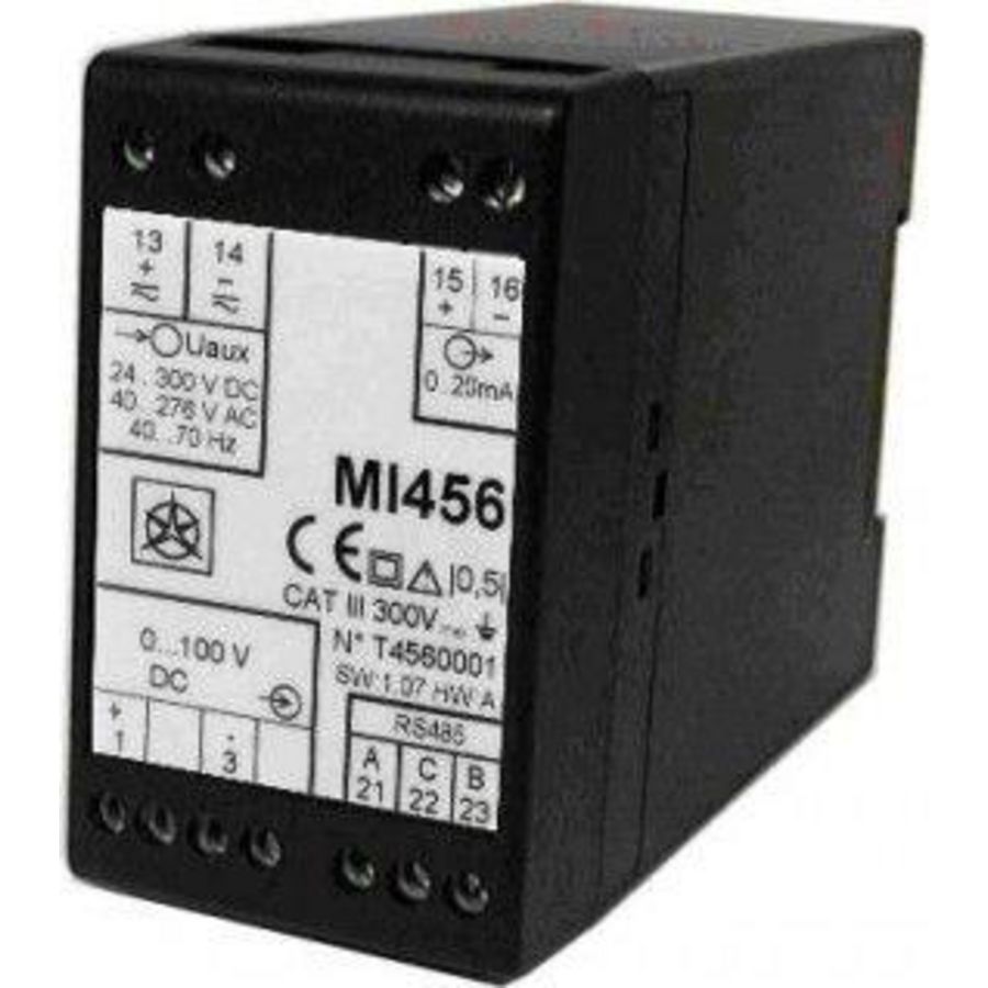 Omvormer type MI456 0-60mV 40Vdc Hs 24-300Vdc / 40-276Vac
