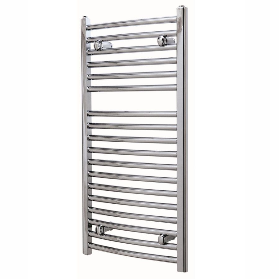 Handdoekradiator LISA CHROOM 1160x500mm 4x1/2" aansl. 362W
