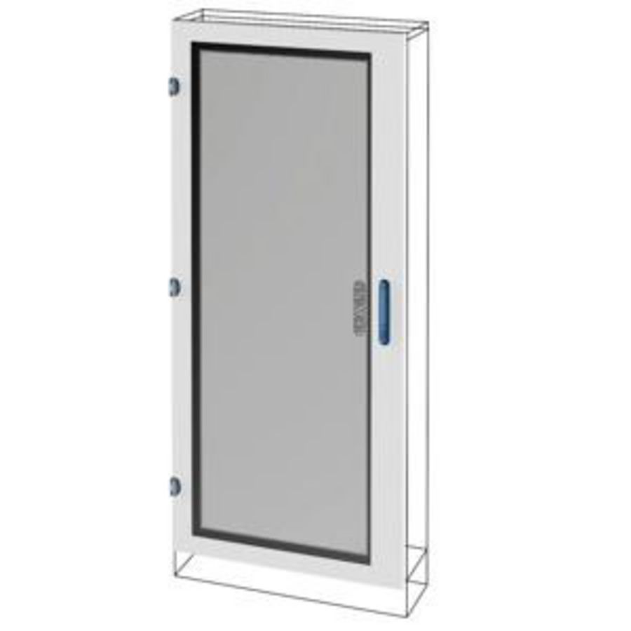 GLAZEN DEUR-QDX 630 L-VOOR STRUCTUUR 600X1200 MM