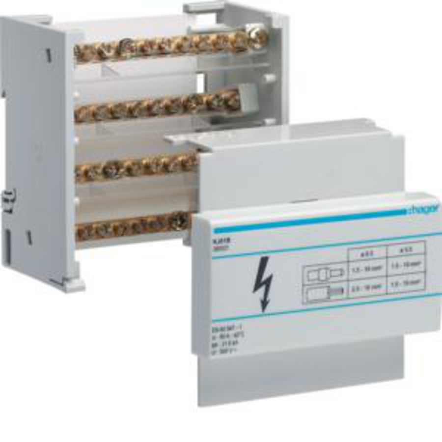 Verdeelklem 4P 80A1x16mm²