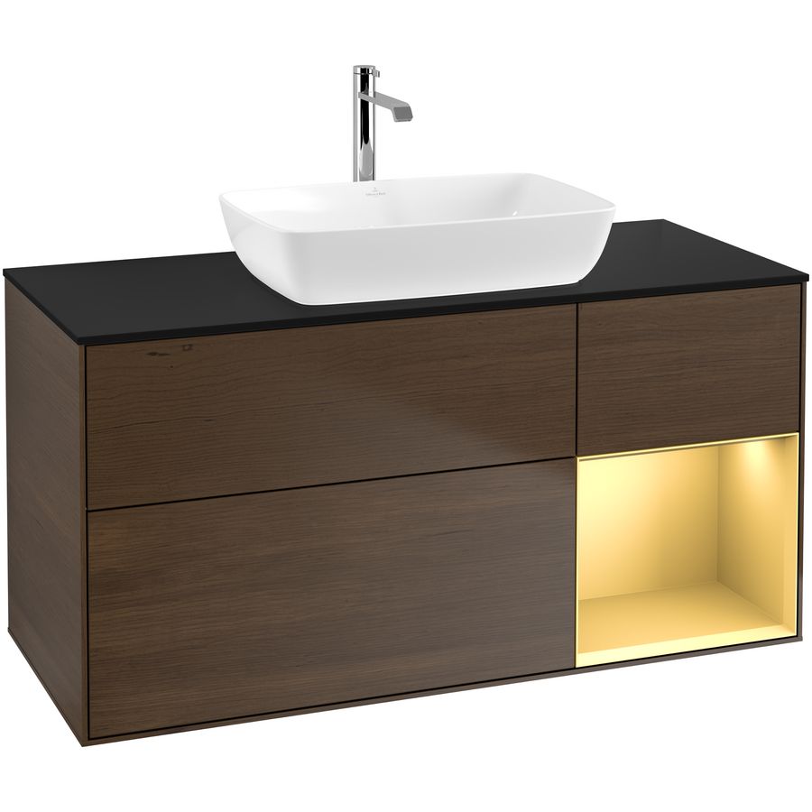 Wastafelonderkast Finion 1200x603x501mm W.Veneer G832HFGN