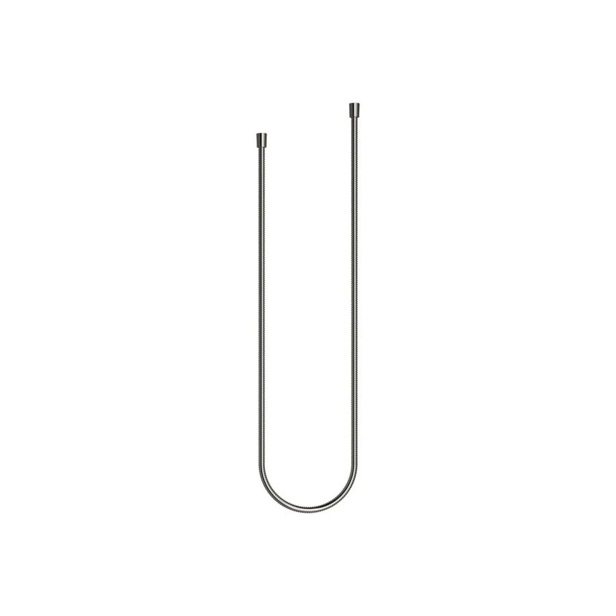 Metalen doucheslang 1/2"x1/2"x1750mm Dark Chrome