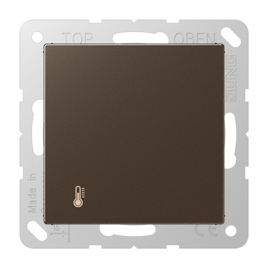 Objectregelaar + 4 bin A500 mokka. KNX