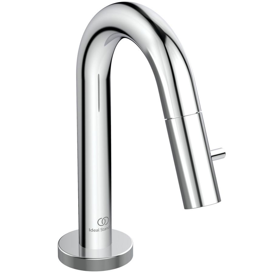 Stream fonteinkraan sprong 150mm chroom