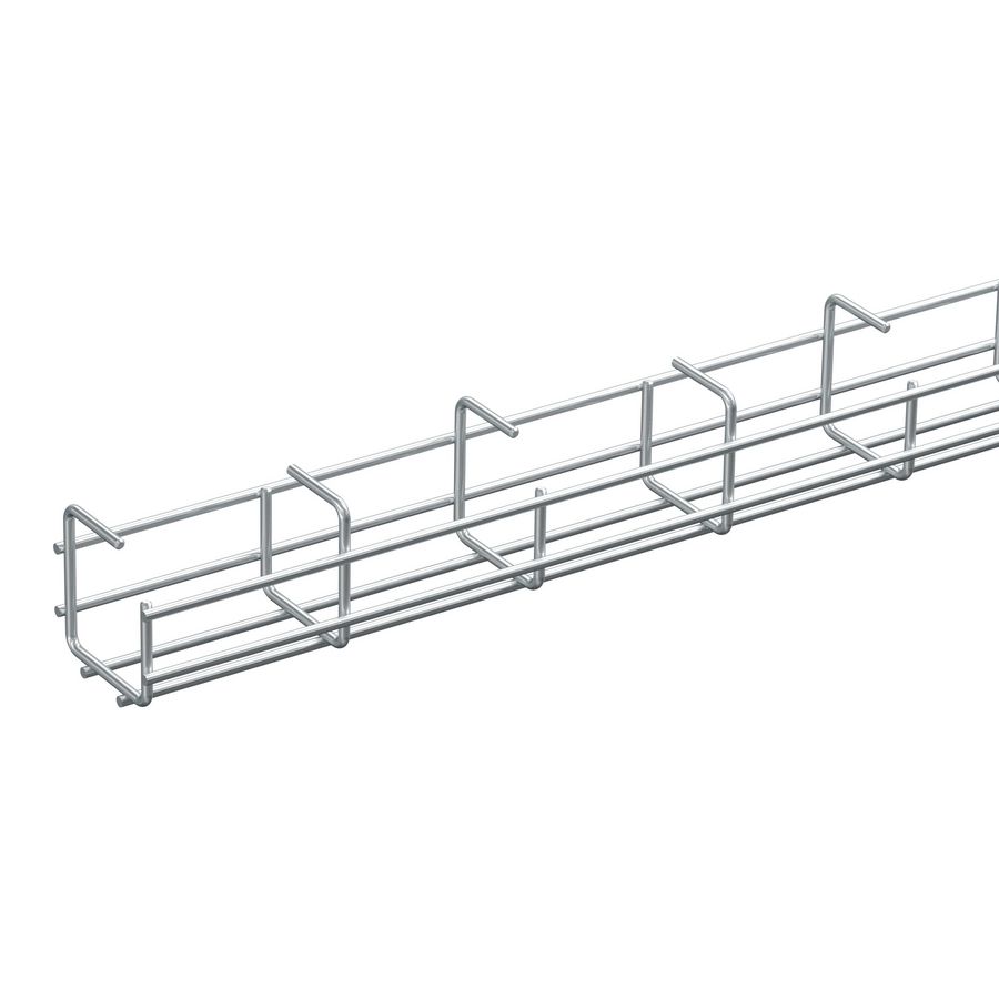 Lengte a 2,5m. Draadgoot 75x75mm 2.5M rvs SS316L