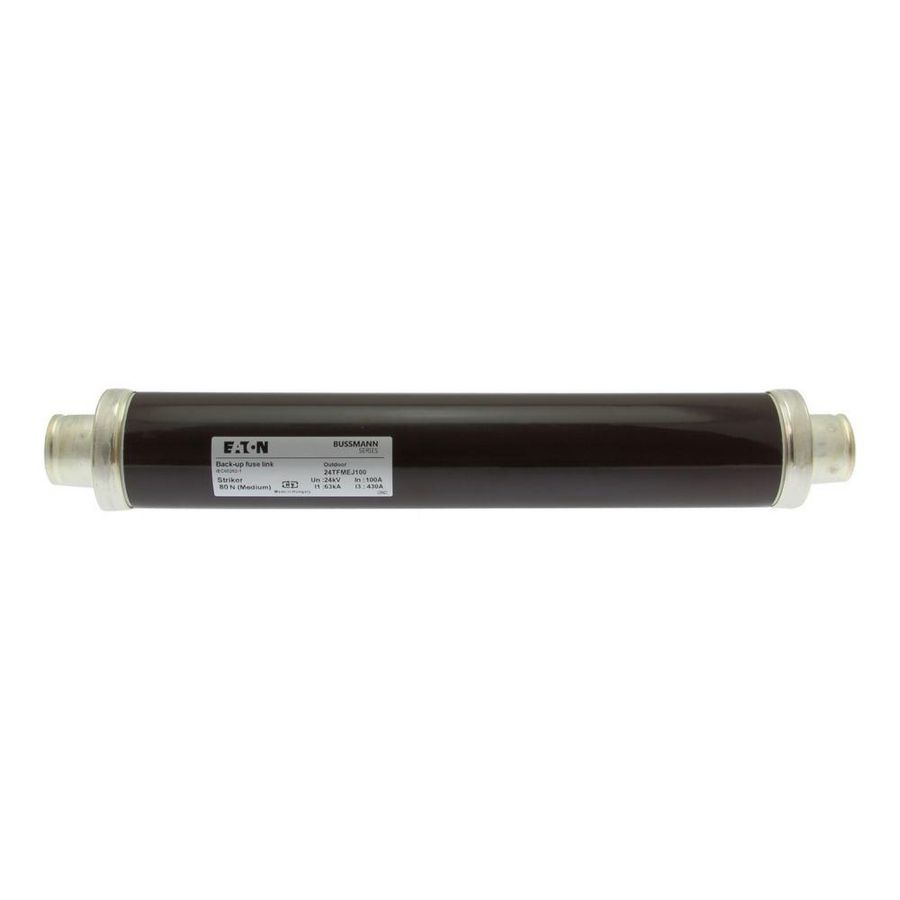 Zekering middenspanning 100A AC 24 kV 3" 76x442mm back-up D