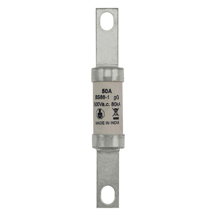 Zekering laagspanning 50A AC 500V 21x129mm gL/gG BS VVE=20