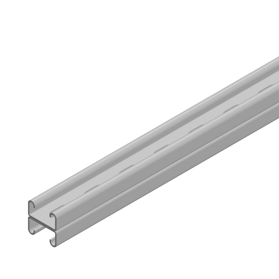 Lengte a 6m. NX0070R4 RAILPROF. PERF 2x41x21x2,5 L=6