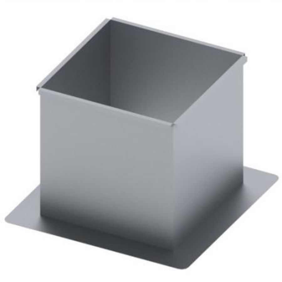 Plakplaat plat dak PowerVent bovendaks, H=400mm