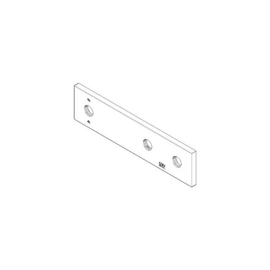 Rozet DB logo 60x120x12,5mm chr