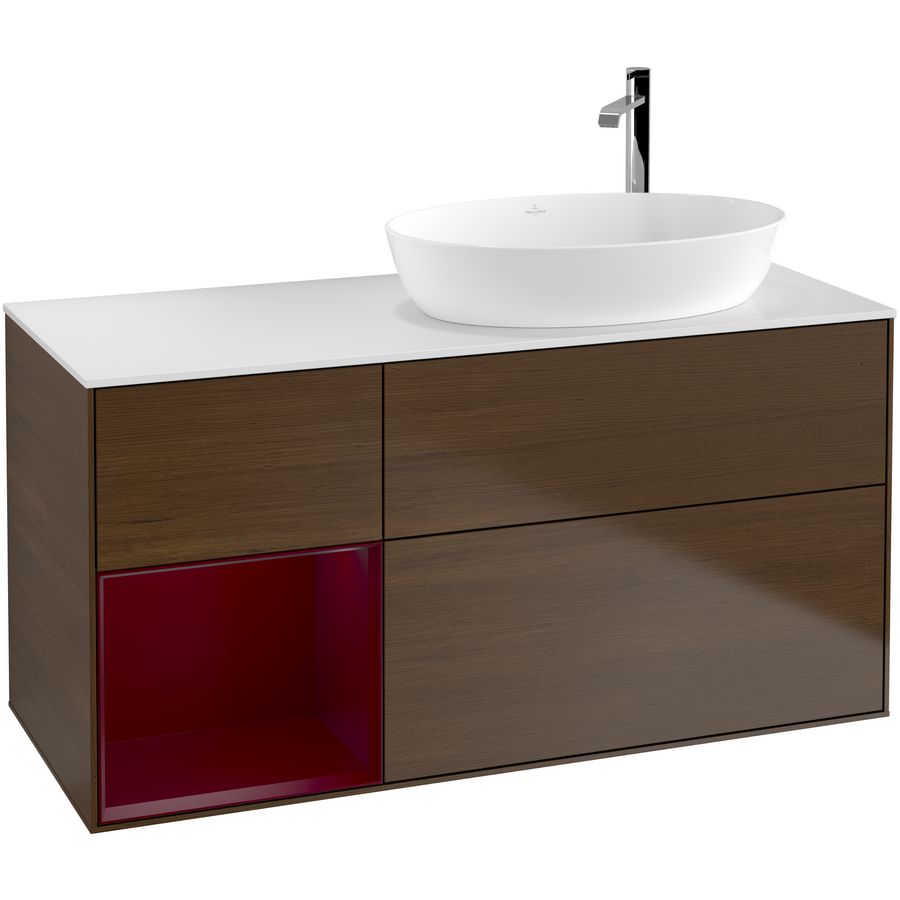 Wastafelonderkast Finion 1200x603x501mm W.Veneer G921HBGN
