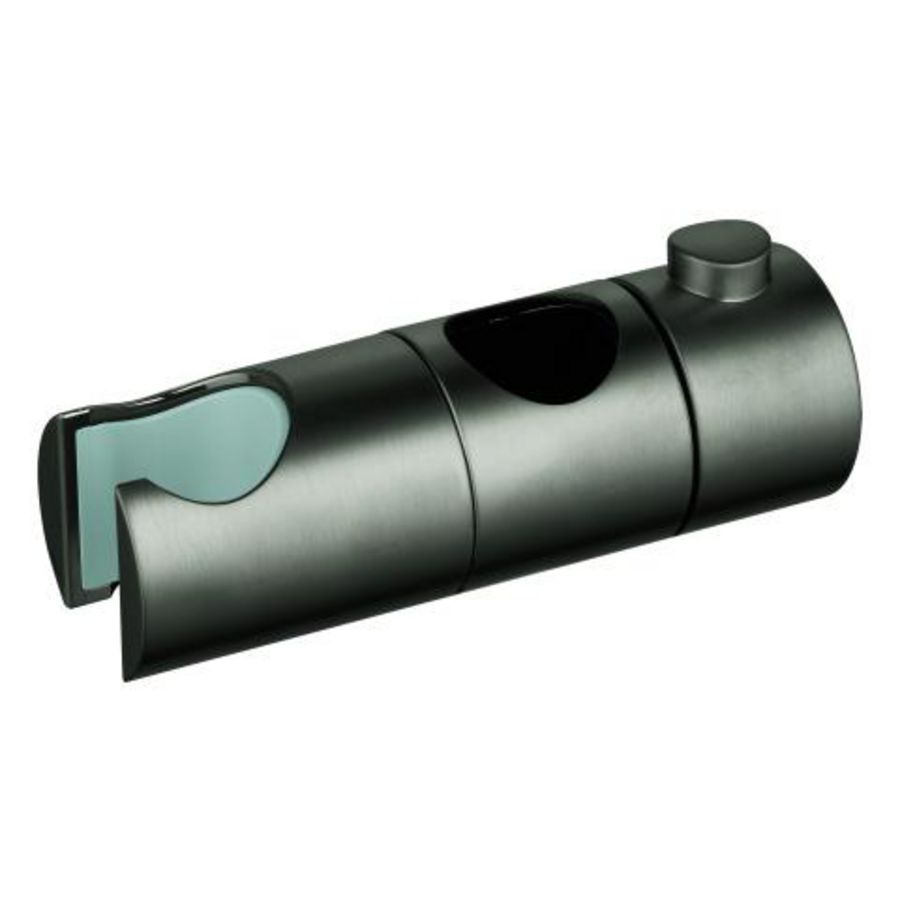 Glij-element hard graphite geborsteld (mat donker grijs) tbv glijstang 22mm