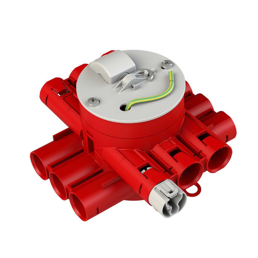 Stekerbare centraaldoos CW75-L1-brandwerend