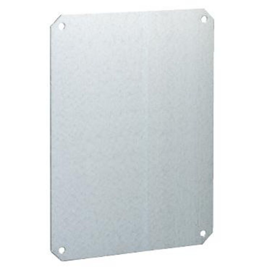 Montageplaat voor PLS kast 270x360mm Metaal