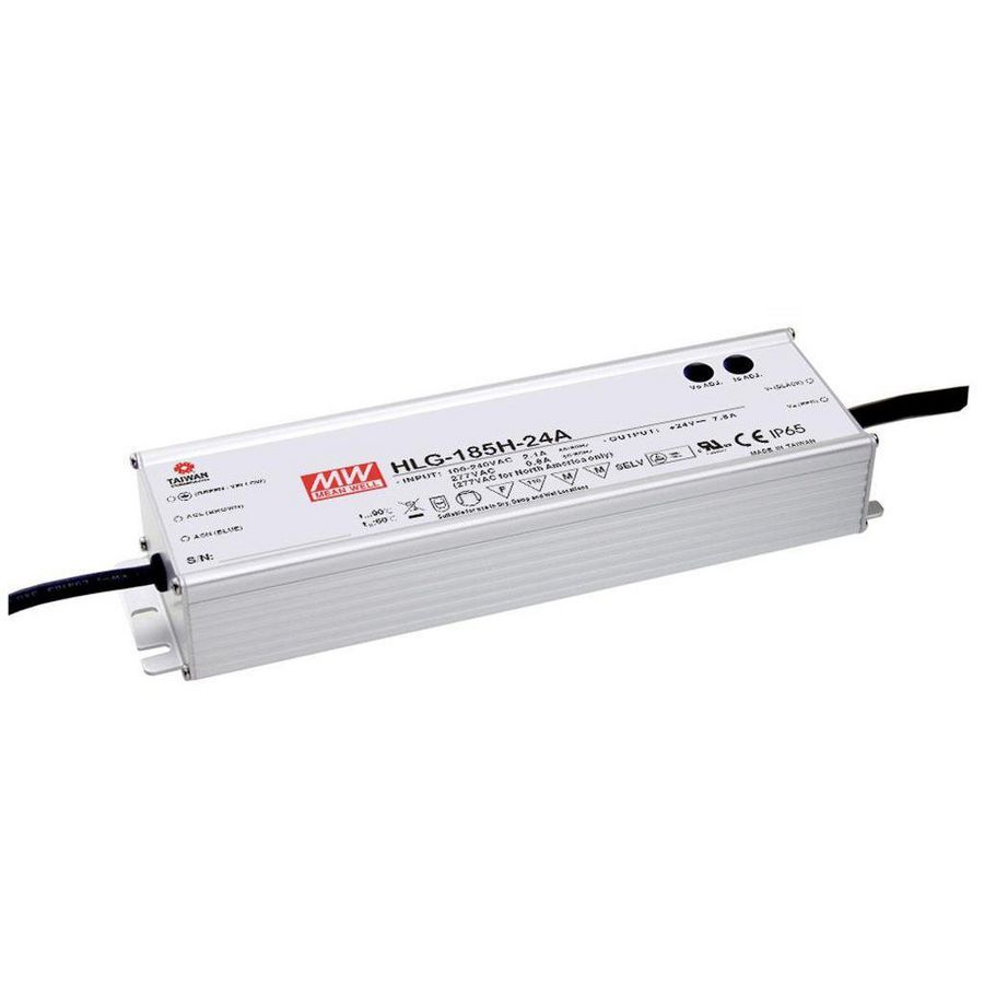 AC-DC LED Driver CV+CC Blank 185W 24V