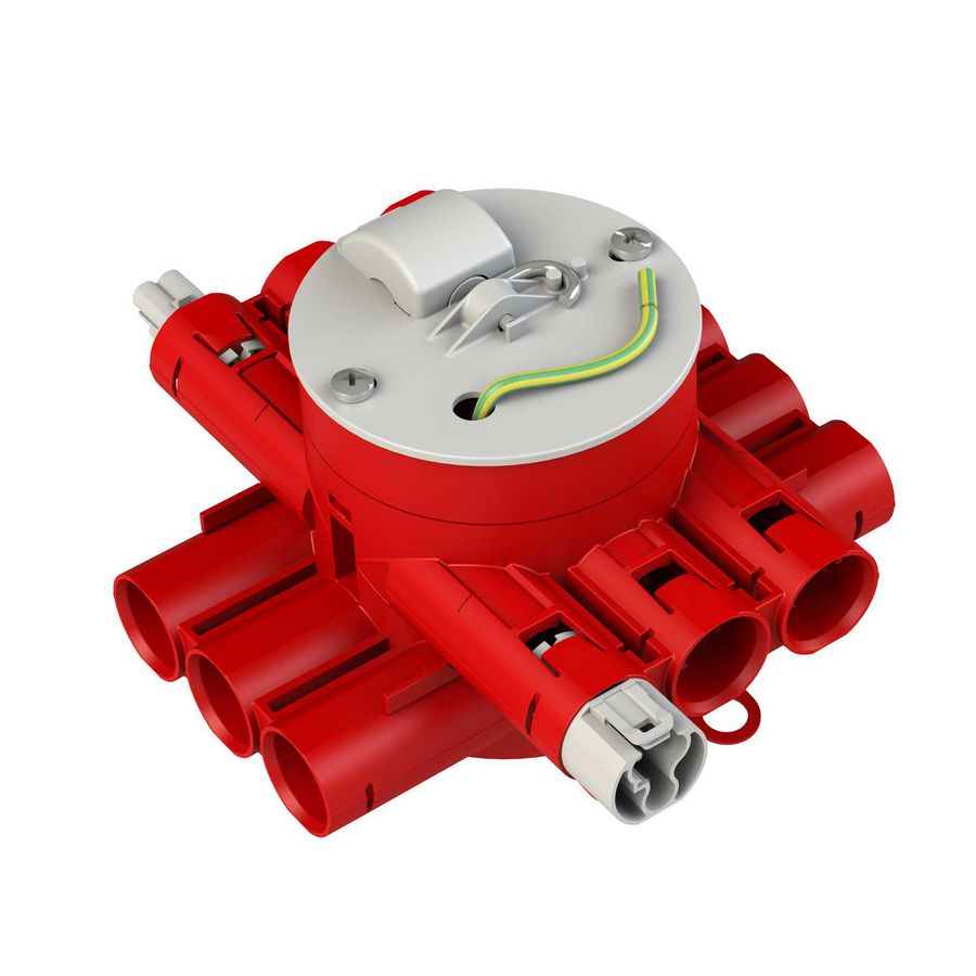 Stekerbare centraaldoos CW75-L2-brandwerend