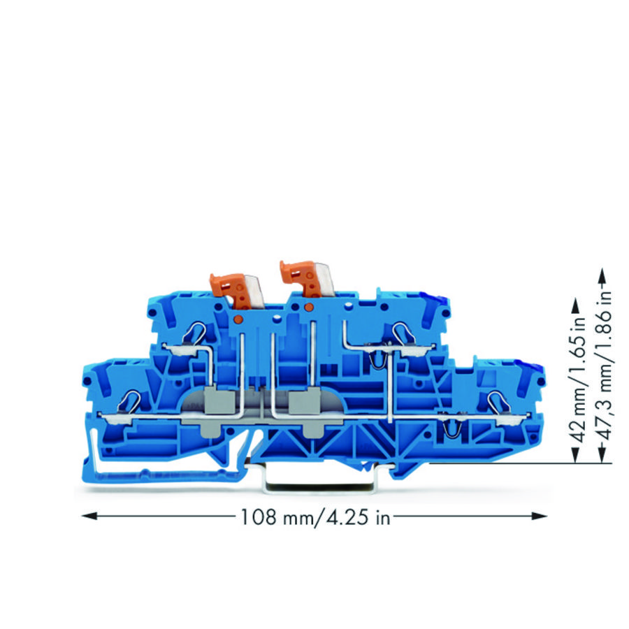 2etage dubbele scheidingsklem 2 draaib.mes 2002-2959 VVE=50