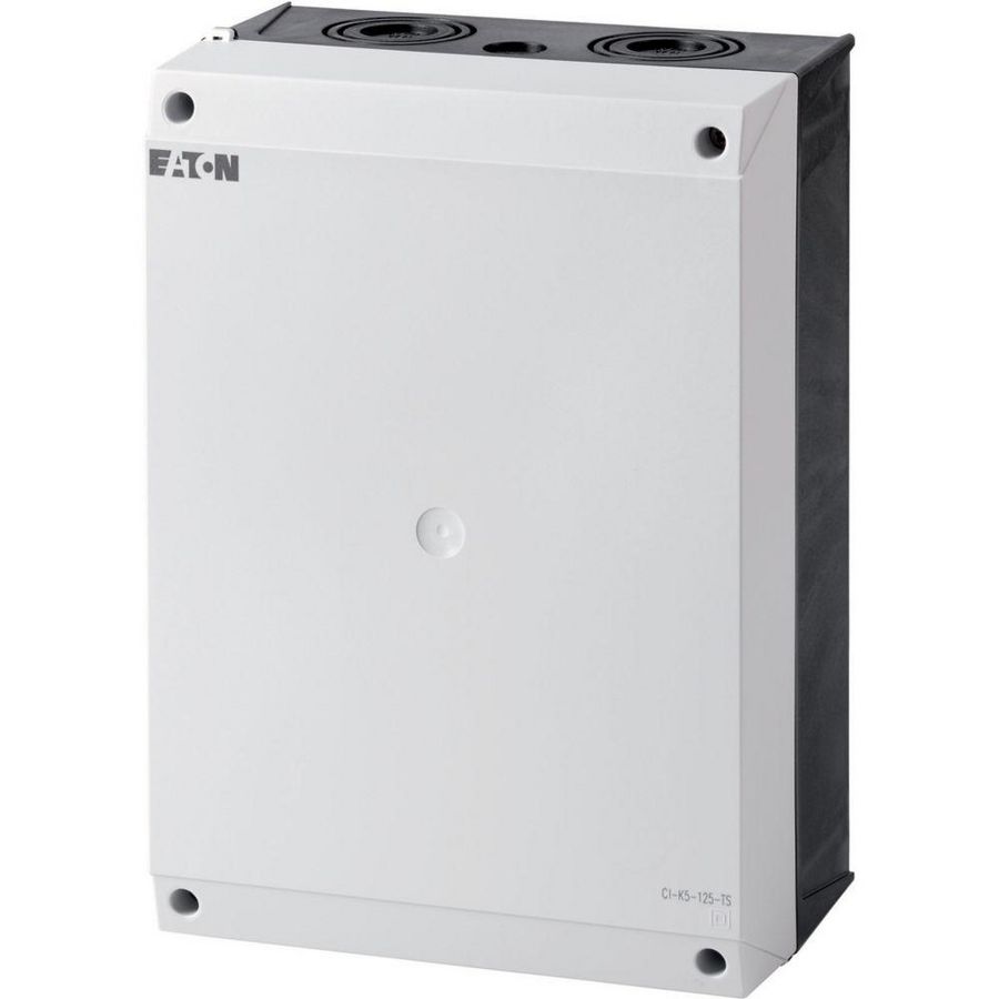 Kast kunststof Ci-K 280x200x125mm+montagerail uitbreekopenin