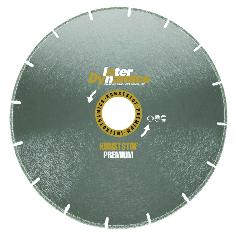 Kunststof Premium diamantzaagblad 180mm asgat 22.23mm