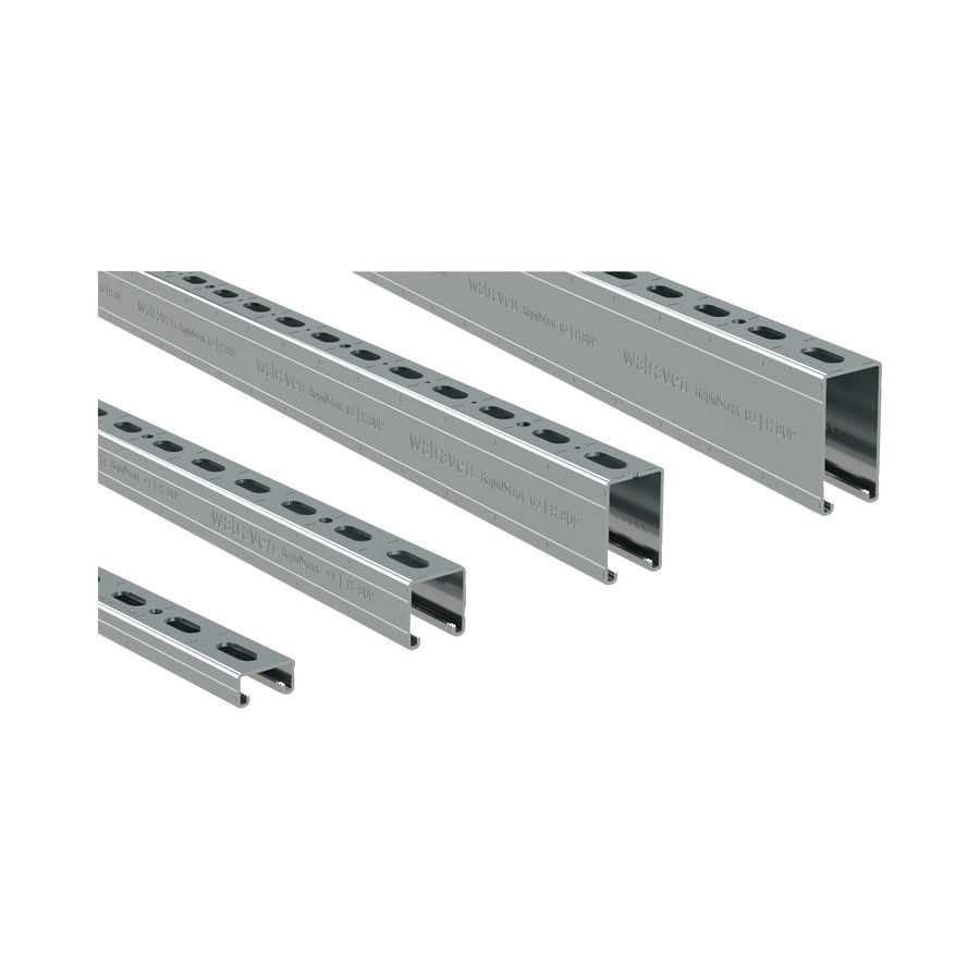 Lengte a 3m. BIS RapidStrut BIS 2mm BUP 41x41/2