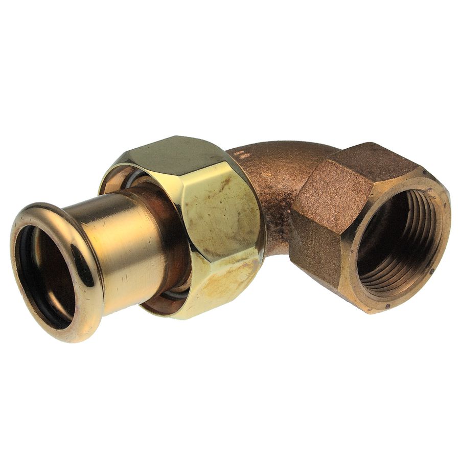 3-del. koppeling XPress CU 15x1/2" bn. vlakd. 6096G VVE=5