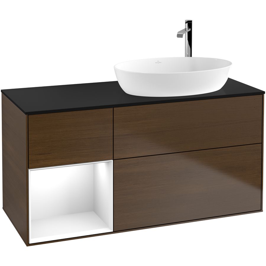 Wastafelonderkast Finion 1200x603x501mm W.Veneer G922GFGN