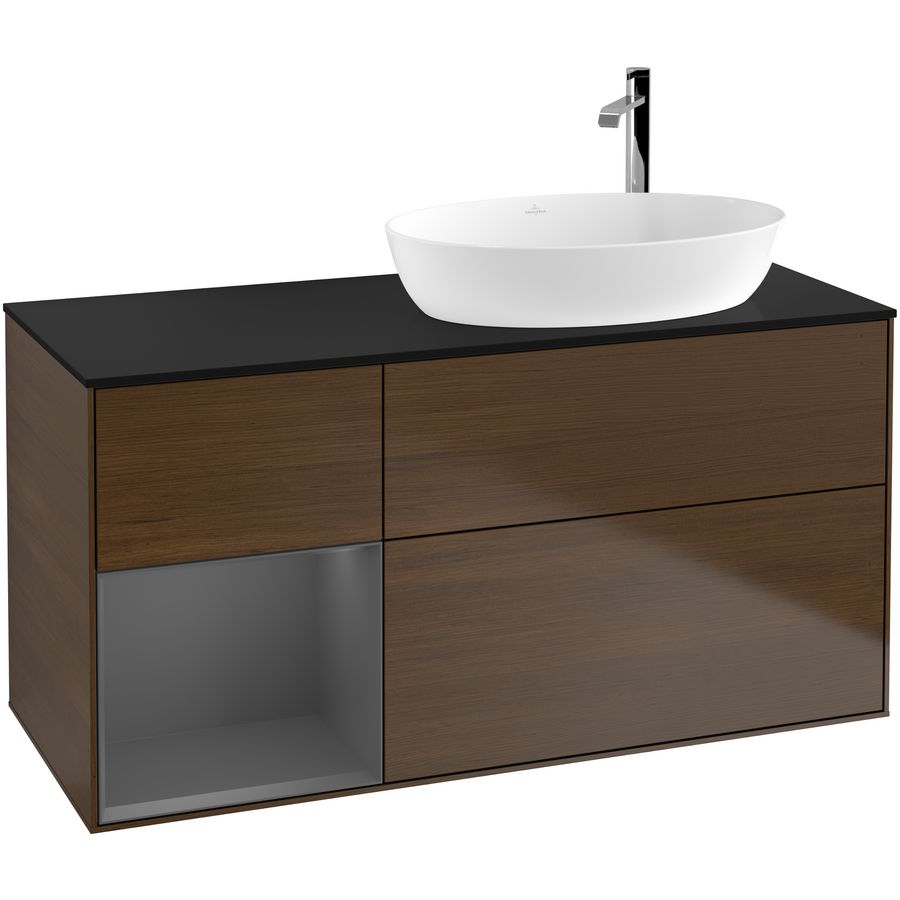 Wastafelonderkast Finion 1200x603x501mm W.Veneer G922GKGN