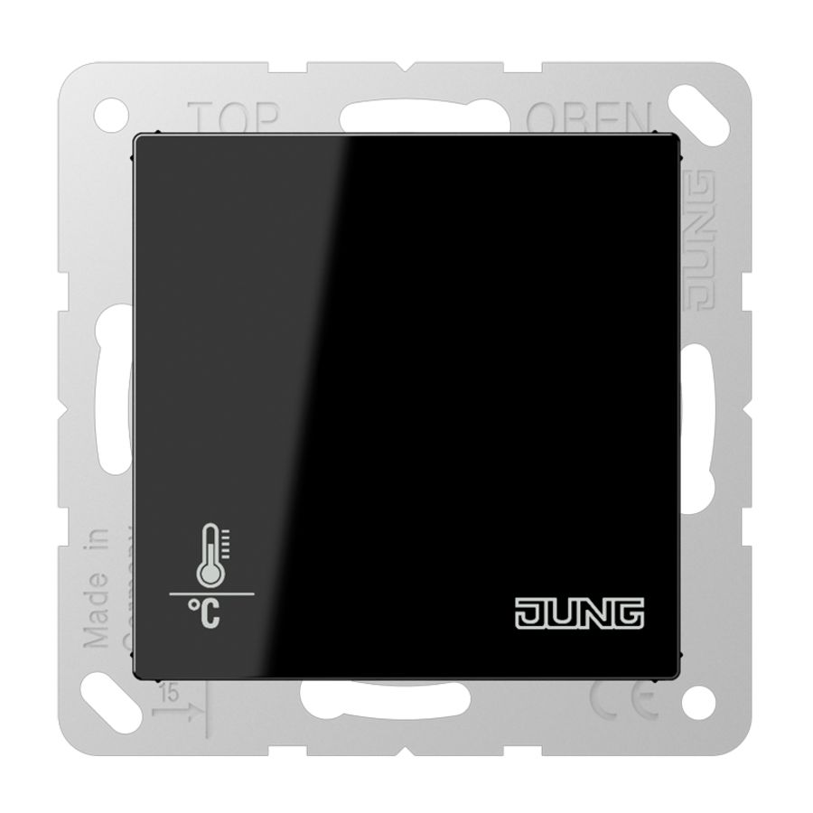 Objectregelaar + 4 bin A/AS SLV zwart KNX