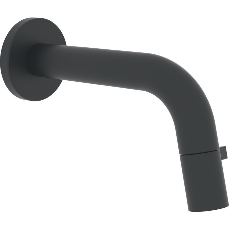 Nova Style wandtapkraan sprong 107mm mat zwart