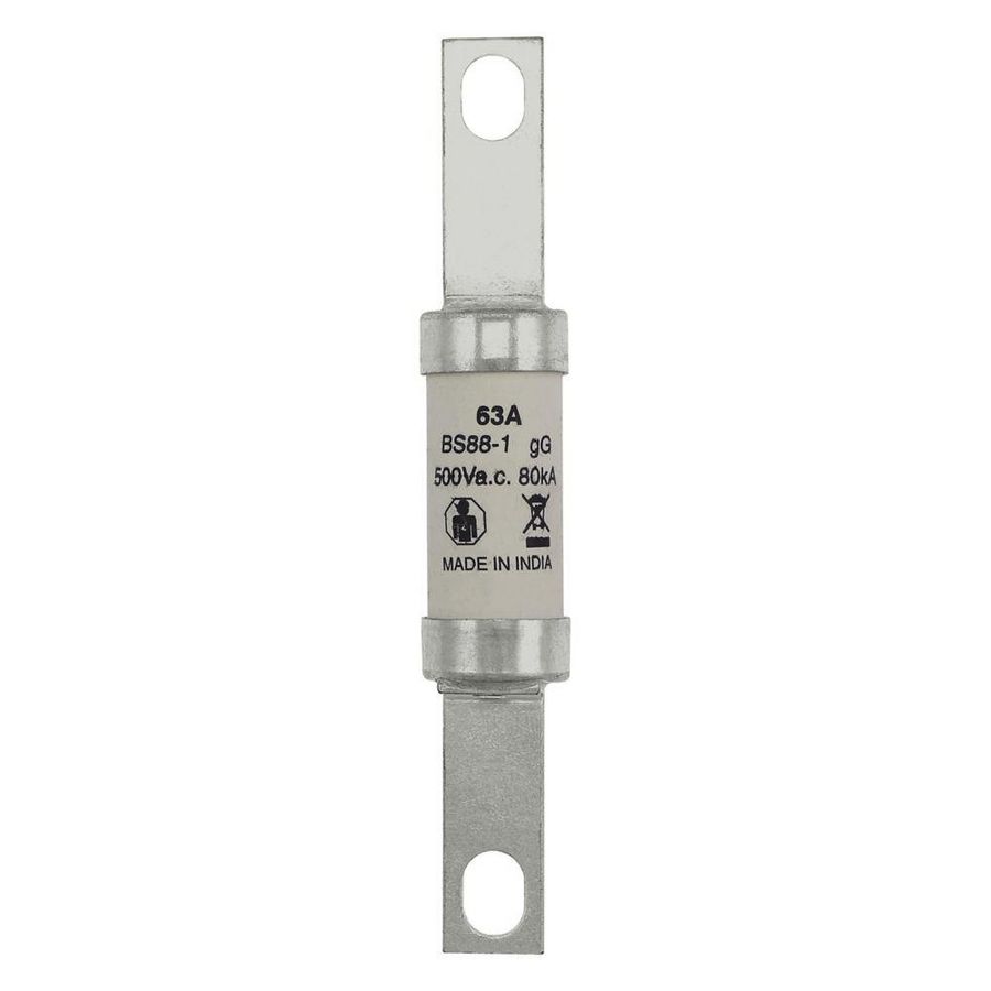 Zekering laagspanning 63A AC 500V 21x129mm gL/gG BS VVE=20
