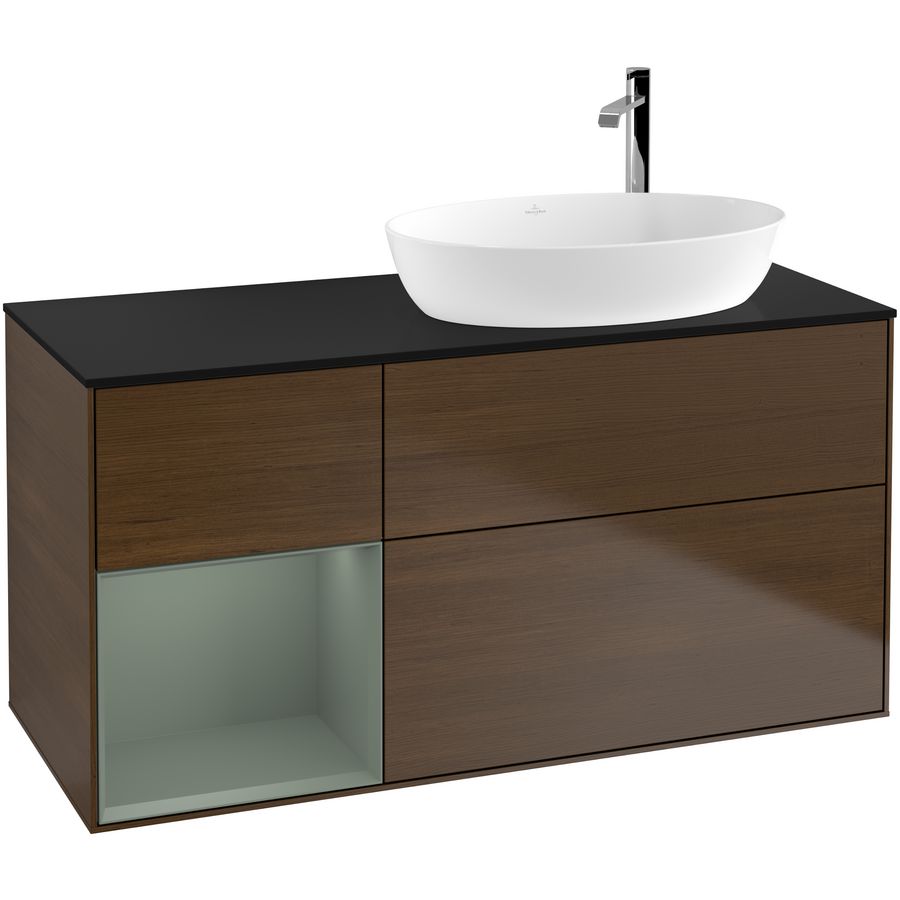 Wastafelonderkast Finion 1200x603x501mm W.Veneer G922GMGN