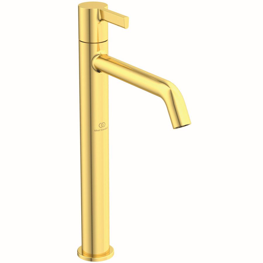 joy toiletkraan verhoogd brushed gold (mat goudkleurig) BD463A2
