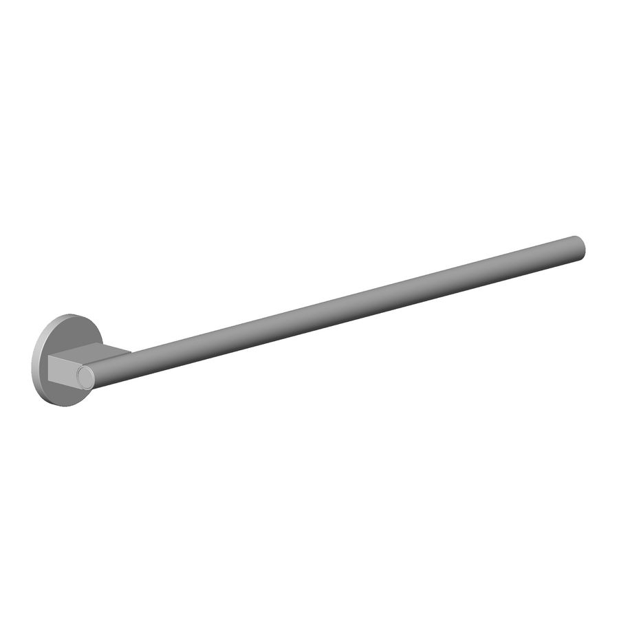 Handdoekwarmer rond sprong rechts 610x80x71mm-CH