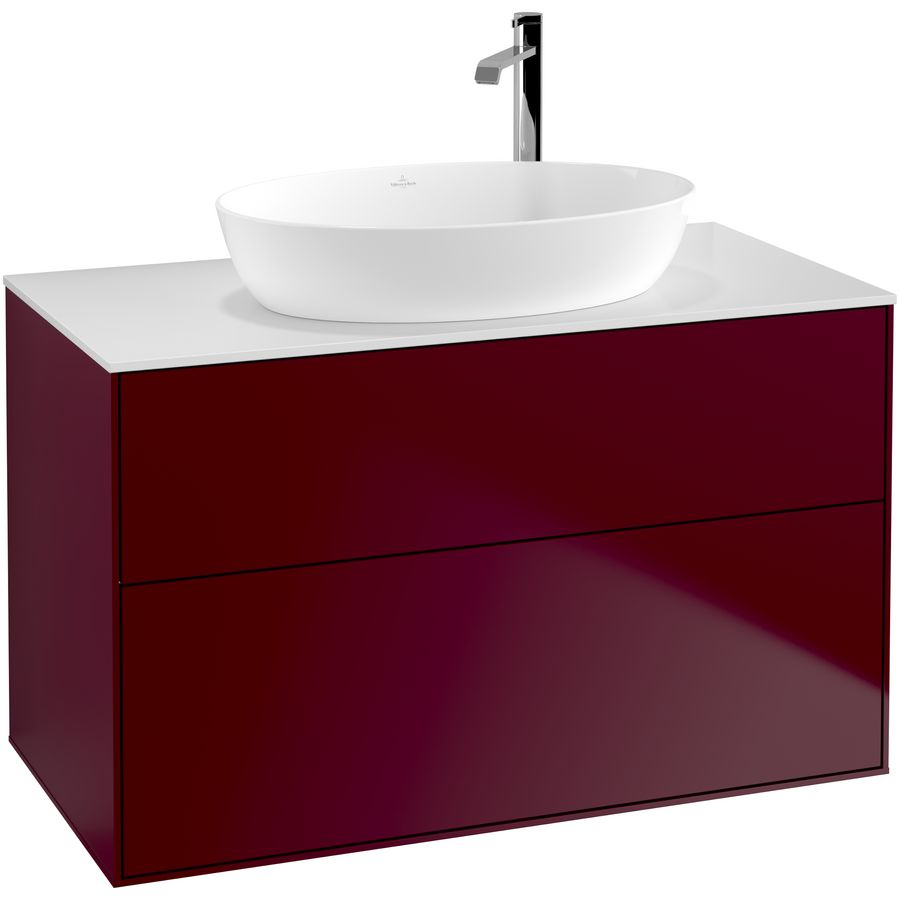 Wastafelonderkast Finion 1000x603x501mm Peony Matt Lacquer G88100HB
