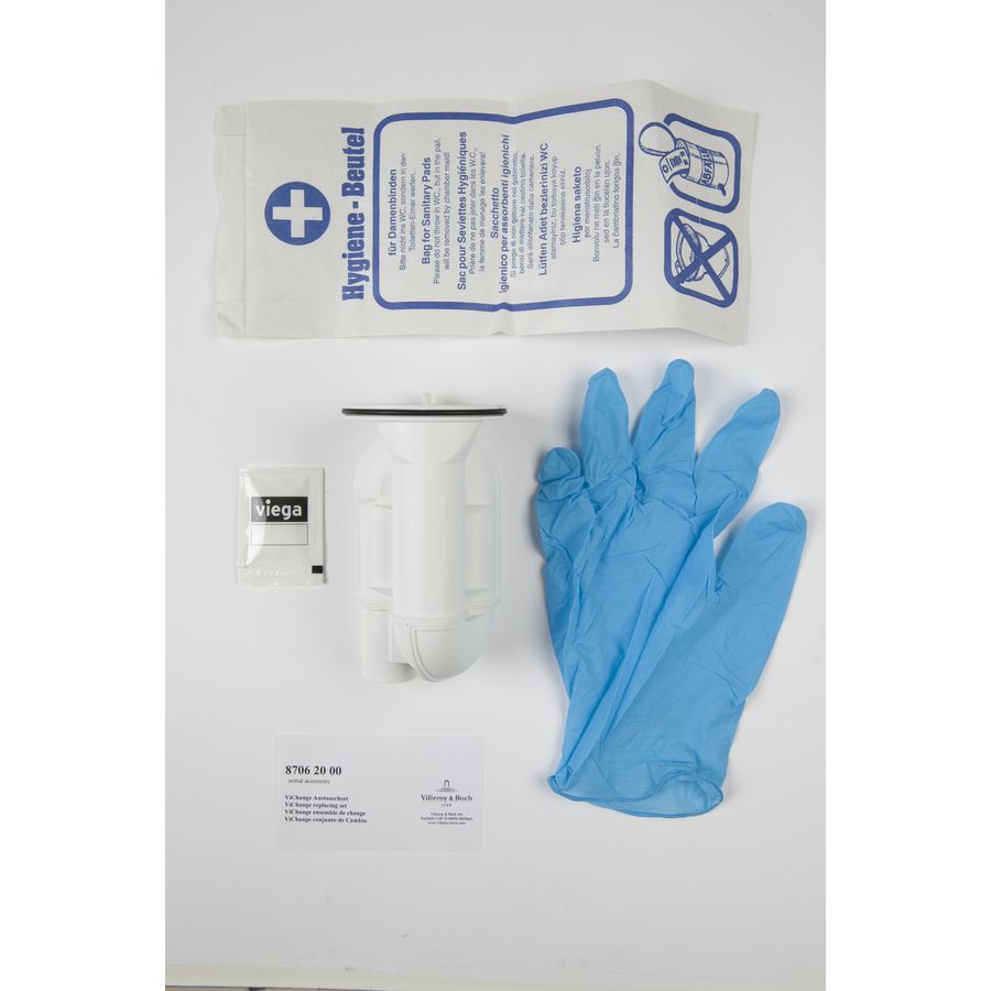 ViChange sifoncartouche incl. handschoenen/afvalzakjes