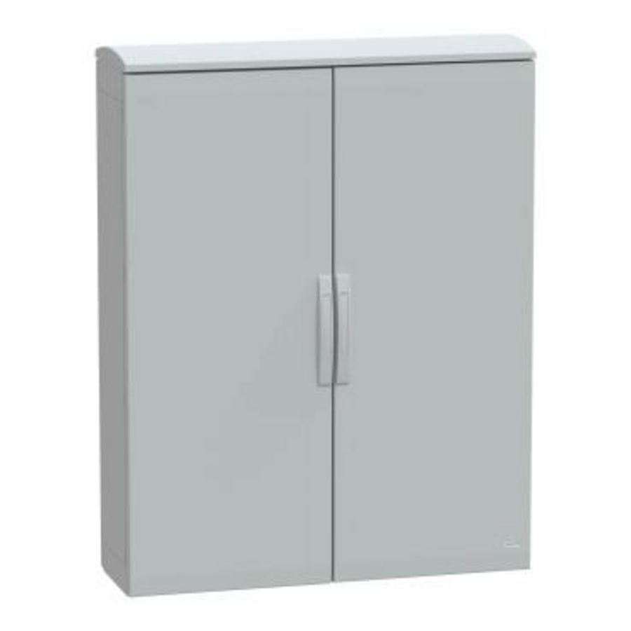 Staande behuizing + dak Polyester IP44 1250x10 Thalassa PLAT