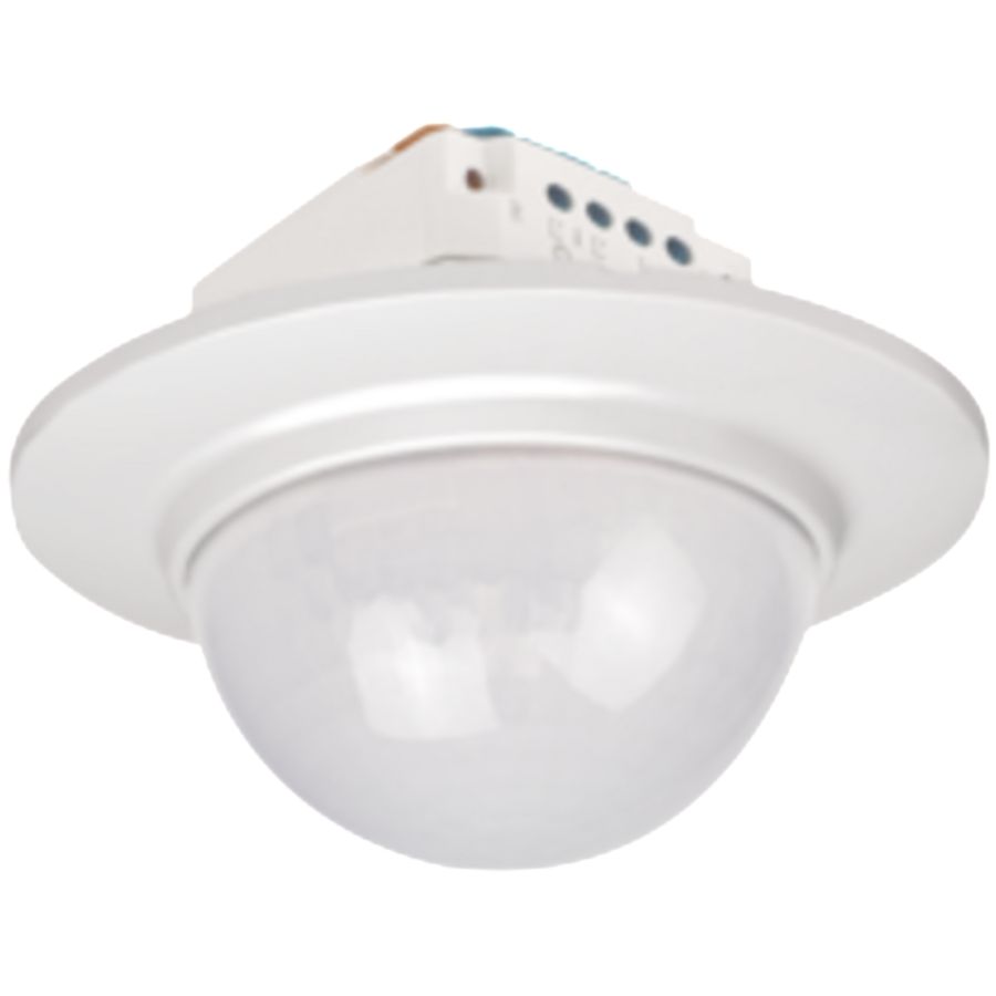 Bewegingsmelder 230V 26m rond inbouwdoos wit